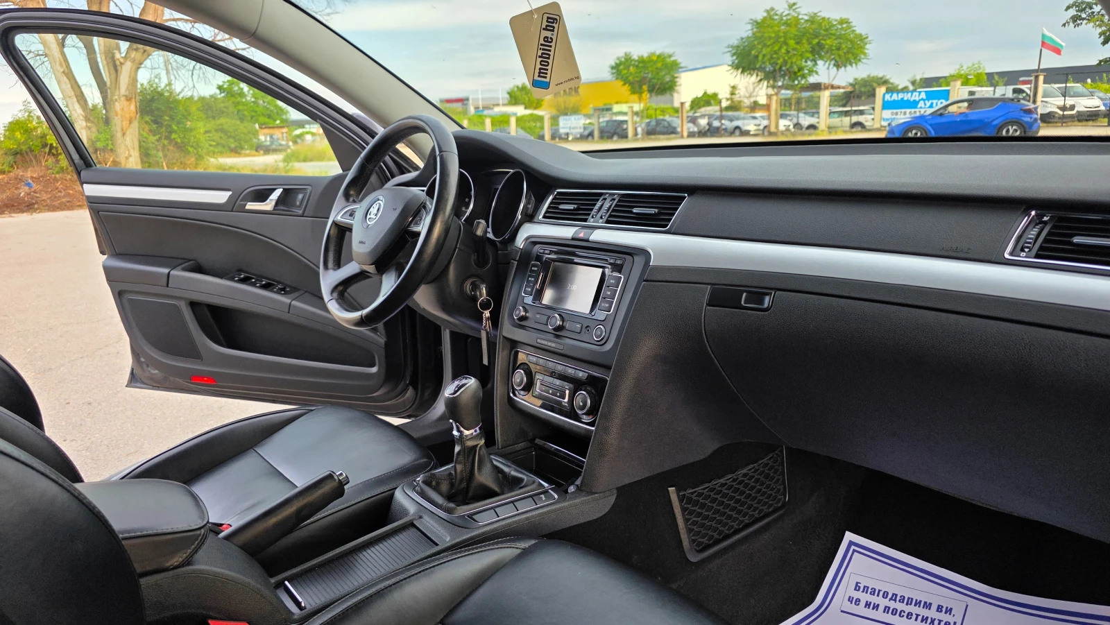 Skoda Superb KATO ЧИСТО НОВ, снимка 13 - Автомобили и джипове - 55158142