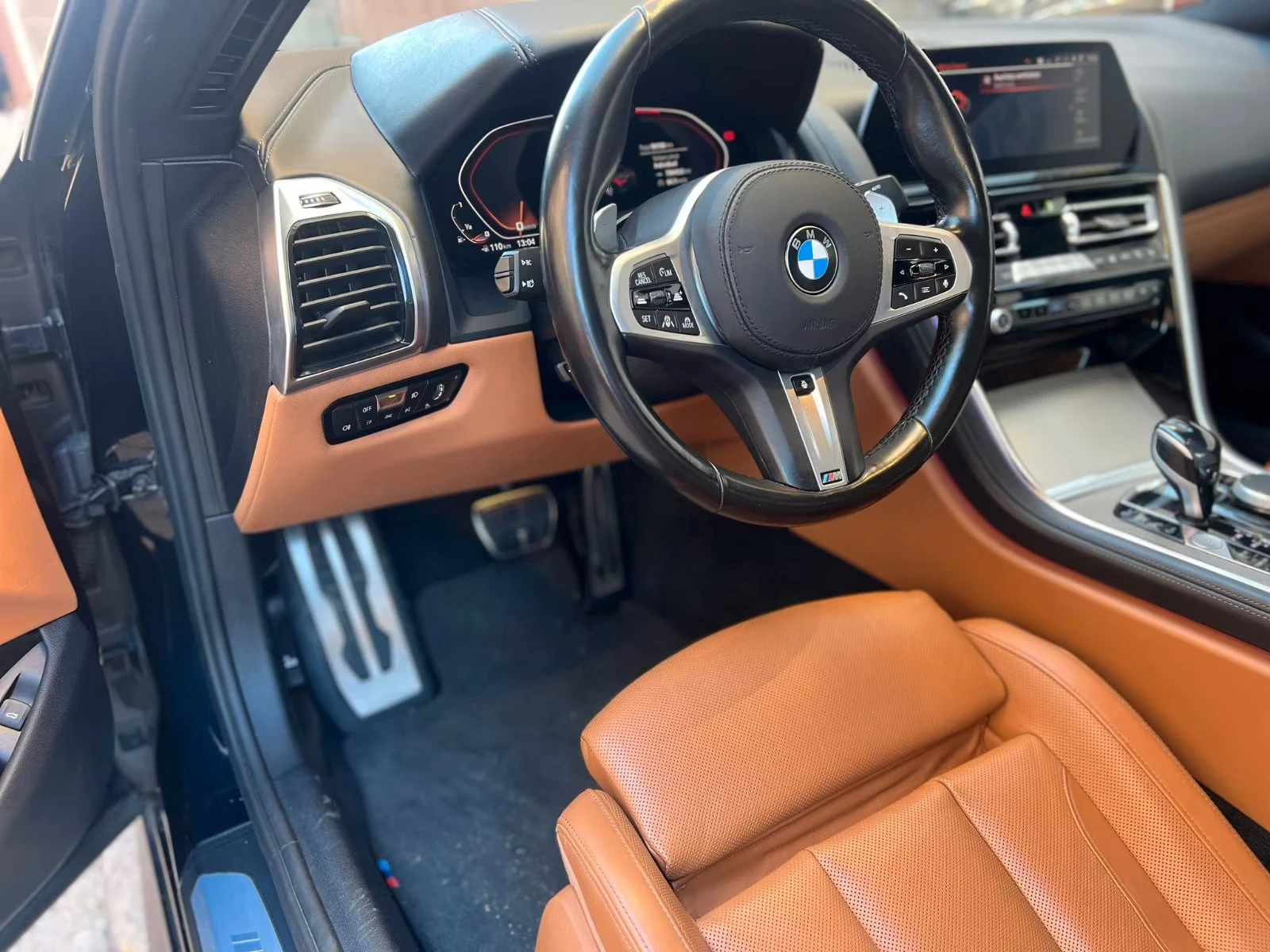 BMW 850 M/XDRIVE/530HP/COUPE/CARPLAY/AMBI/360/KLESS/313f - изображение 8