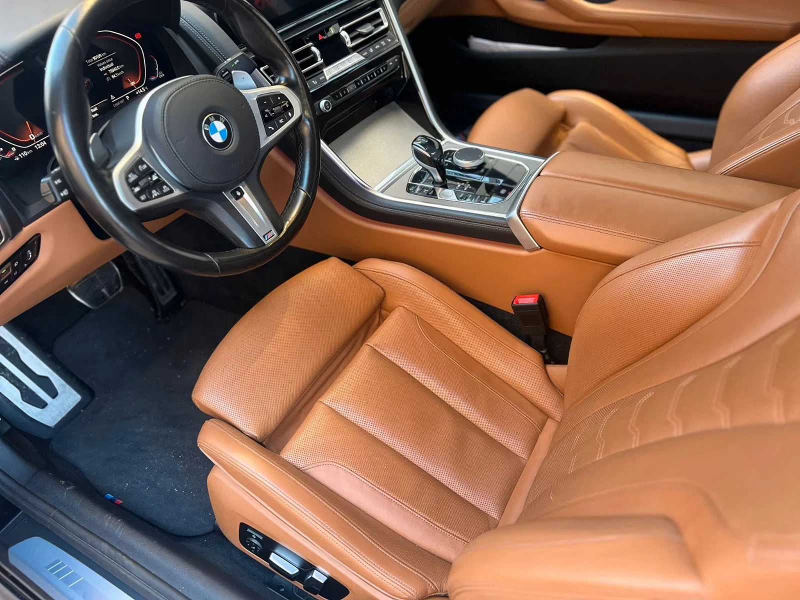 BMW 850 M/XDRIVE/530HP/COUPE/CARPLAY/AMBI/360/KLESS/313f - изображение 7
