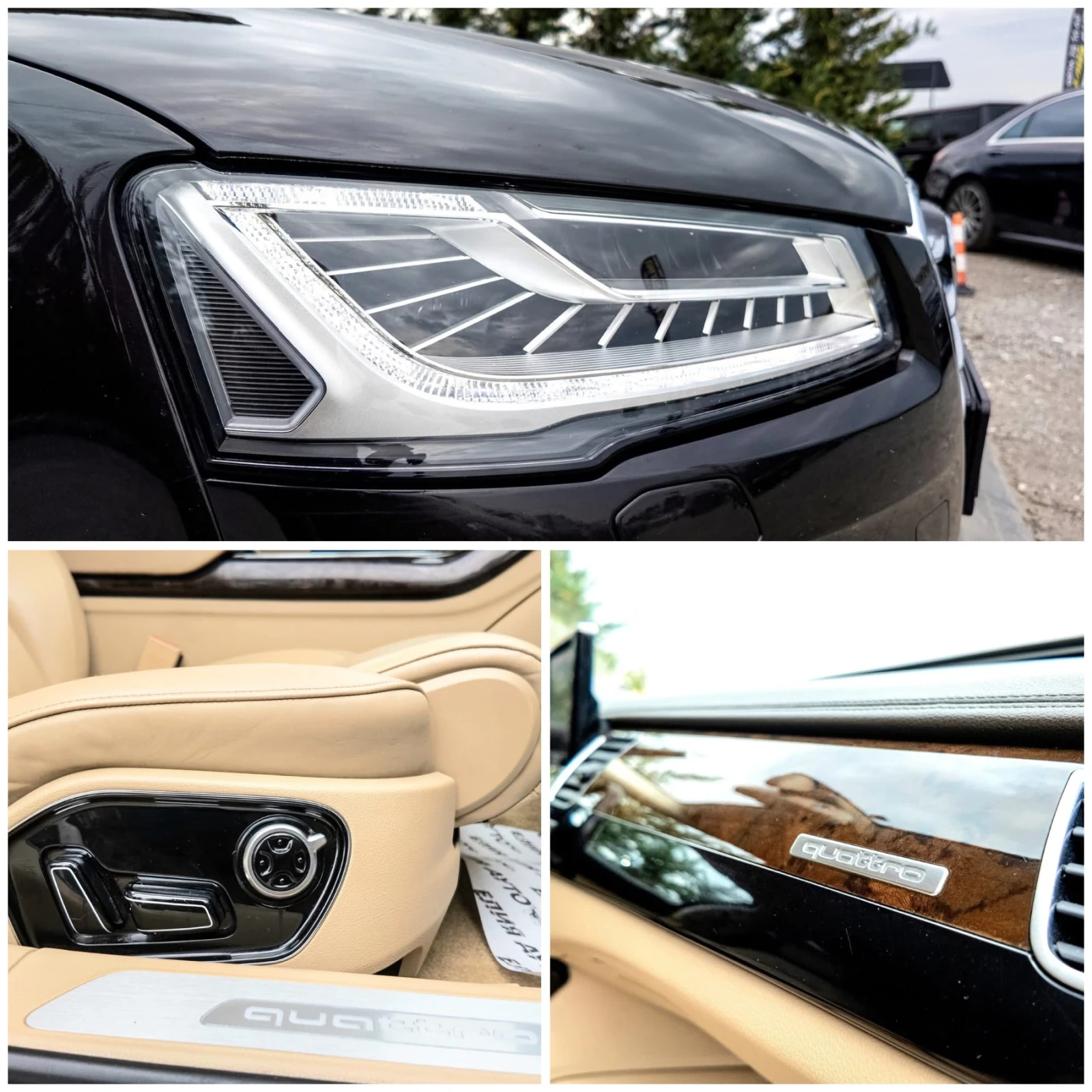 Audi A8 3.0TDI QUATTRO FULL S LINE MATRIX  100% | Mobile.bg   17