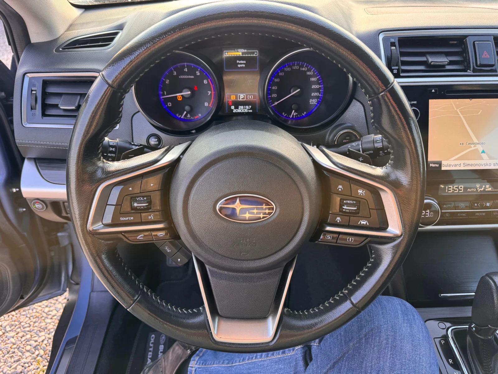 Subaru Outback Full* 2.5i LPG 175hp* LED* КОЖА* ПОДГРЕВ* КАМЕРИ 3 - изображение 4