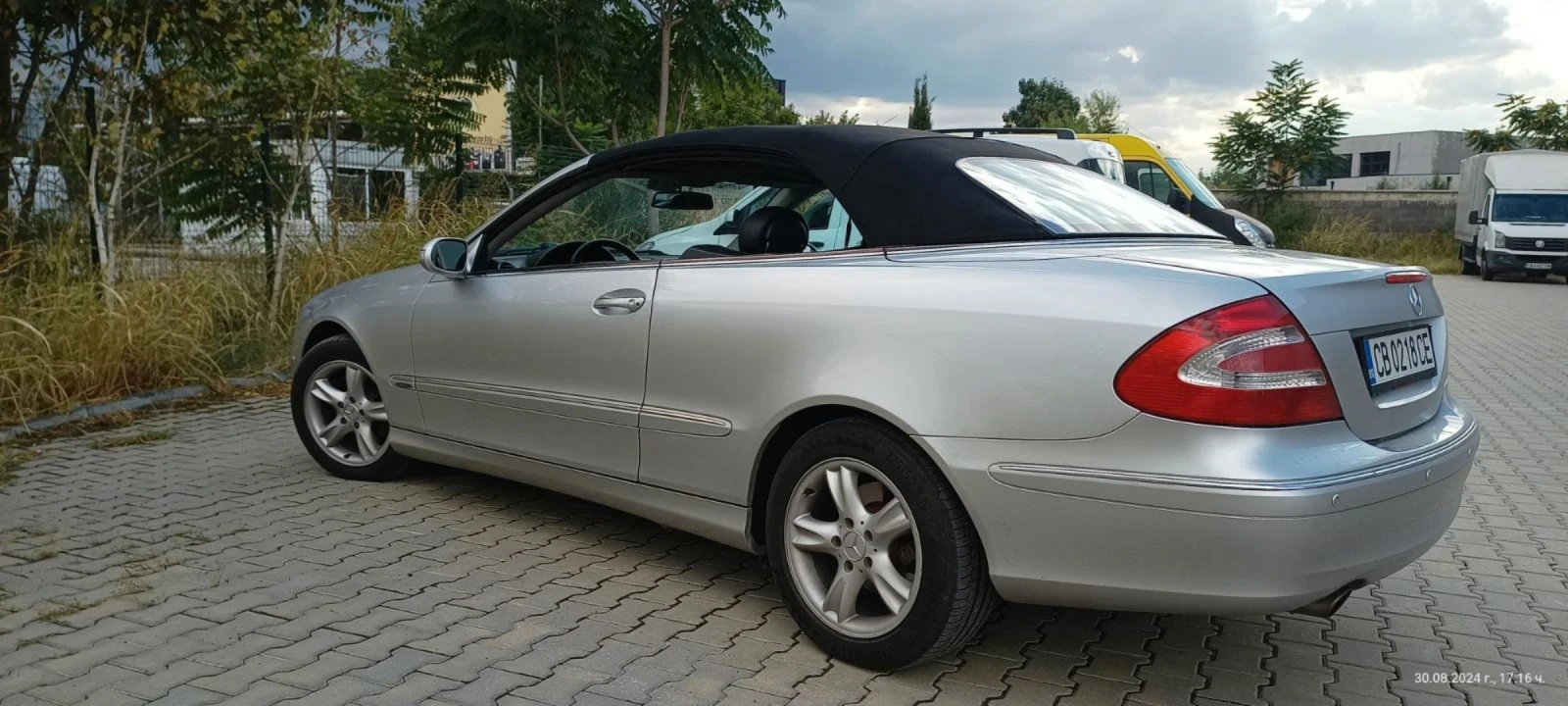 Mercedes-Benz CLK 200 компресор  авангард, снимка 14 - Автомобили и джипове - 53003224