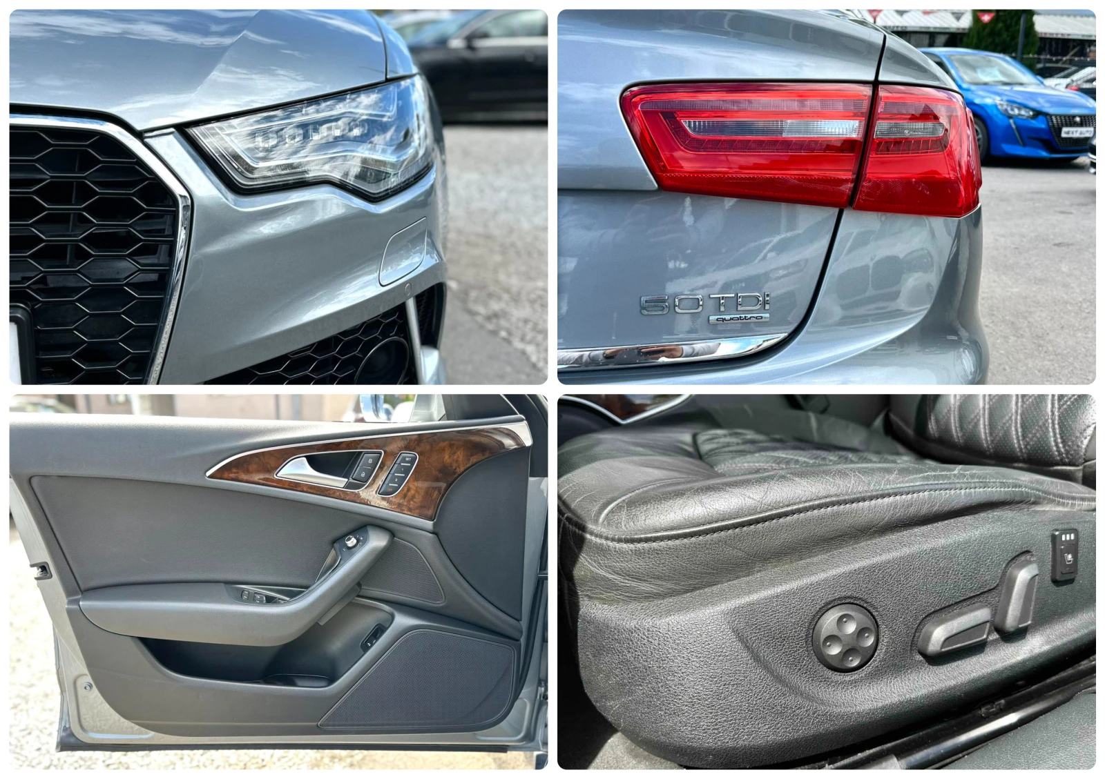 Audi A6 3.0TDI 245HP 167 000KM MATRIX ОБДУХВАНЕ DISTRONIC, снимка 16 - Автомобили и джипове - 54562565
