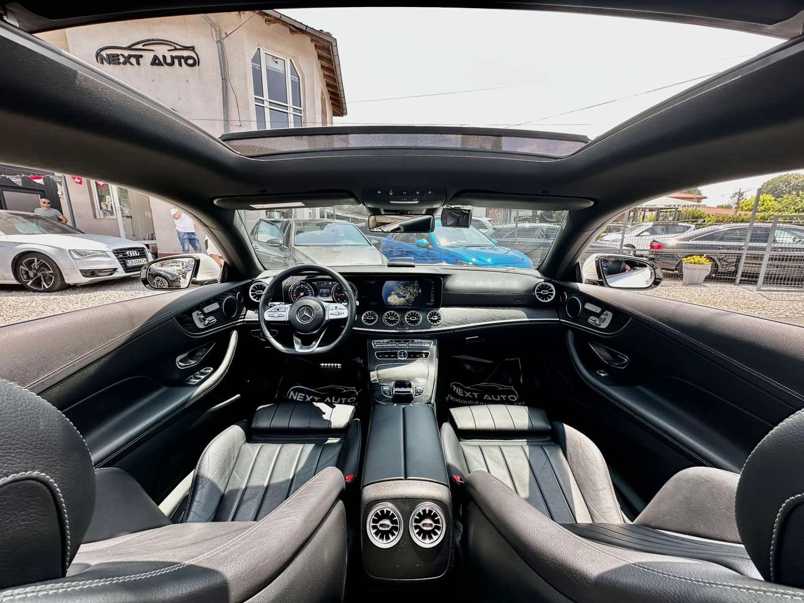 Mercedes-Benz E 220 CDI 194HP E6B AMG PANO NAVI BLIND SPOT, снимка 9 - Автомобили и джипове - 55146859