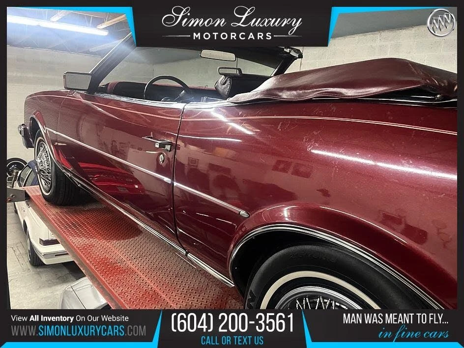 Buick Riviera * 5.0* Convertible* RWD* , снимка 2 - Автомобили и джипове - 55540371
