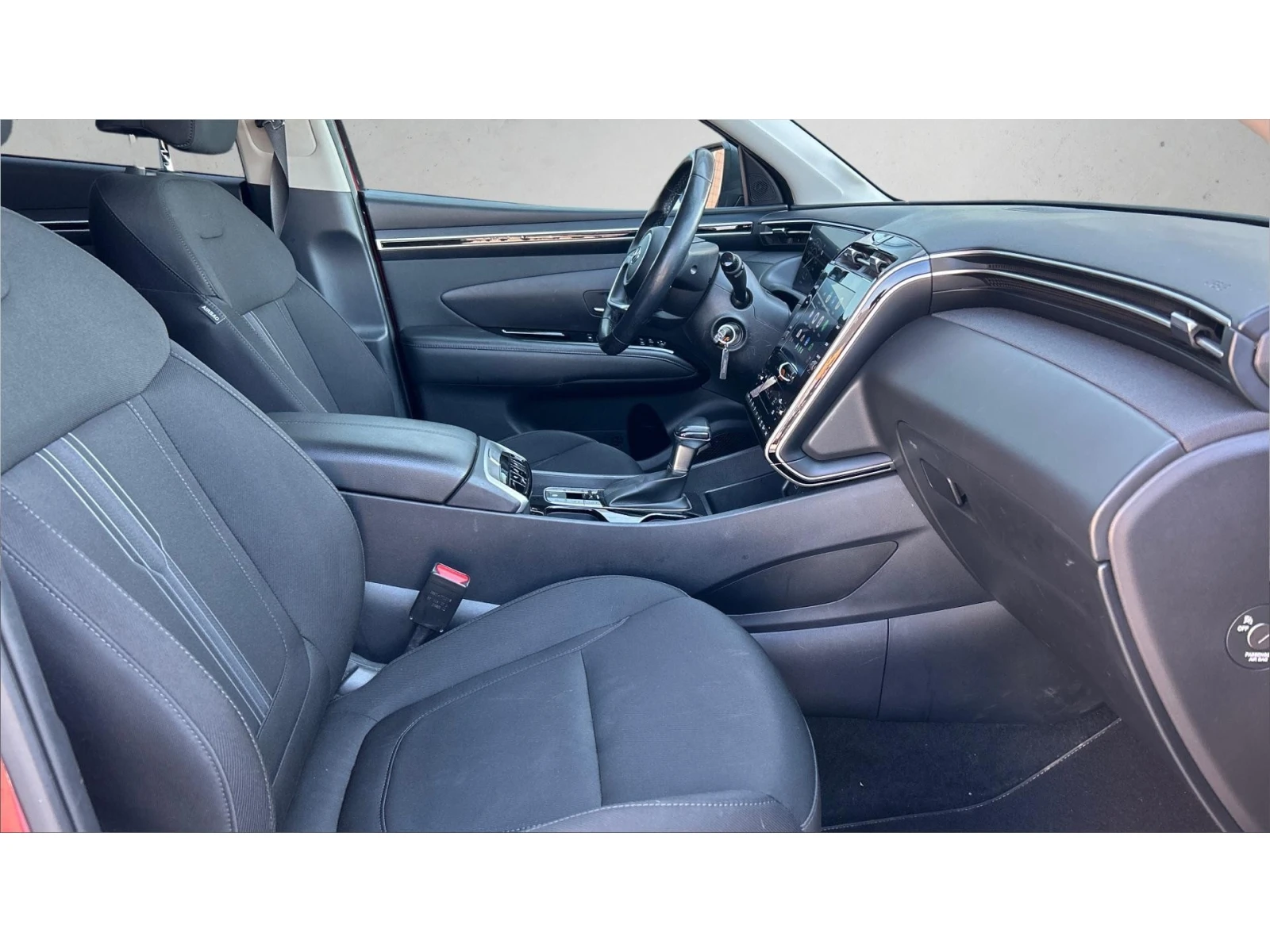 Hyundai Tucson 1.6 T-GDI  MHEV HTRAC, Месечна вноска от 399  , снимка 9 - Автомобили и джипове - 53981692