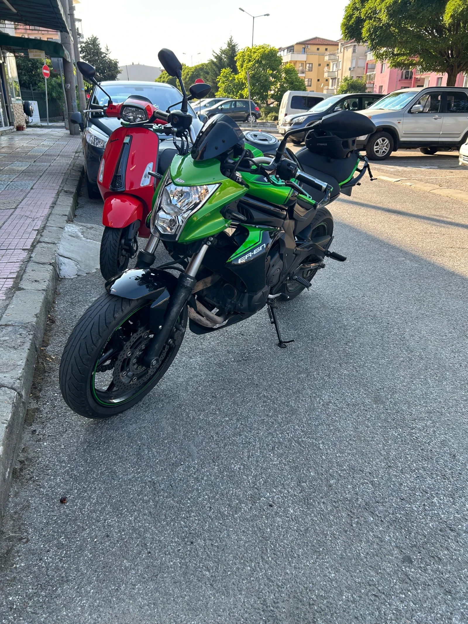Kawasaki ER Er6 за a2, снимка 2 - Мотоциклети и мототехника - 55588983
