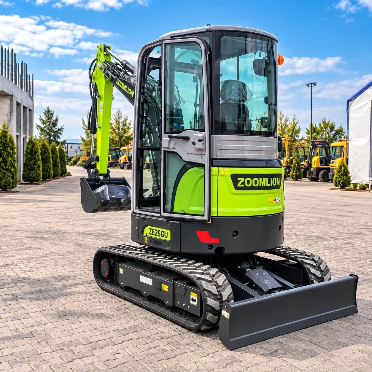 Багер ZOOMLION ZE26GU, снимка 4 - Индустриална техника - 54944716