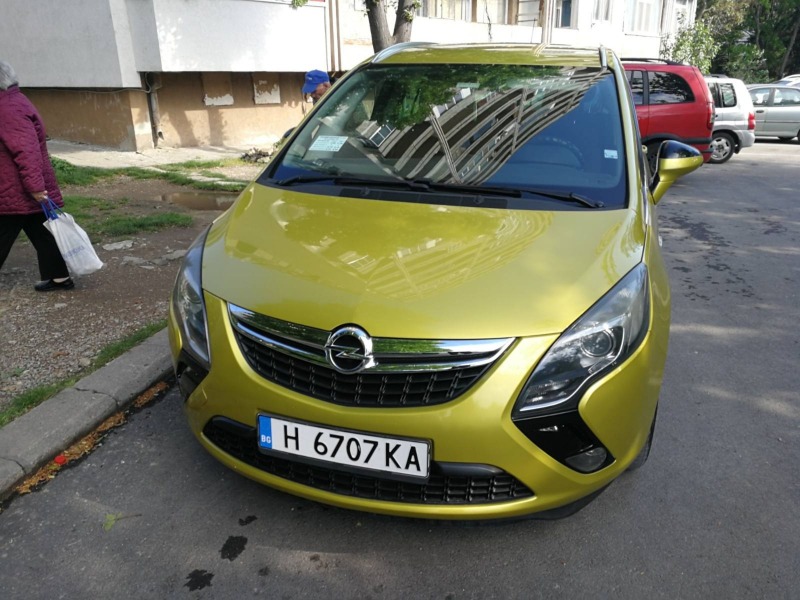 Opel Zafira 1.6i metan, снимка 1 - Автомобили и джипове - 46406994