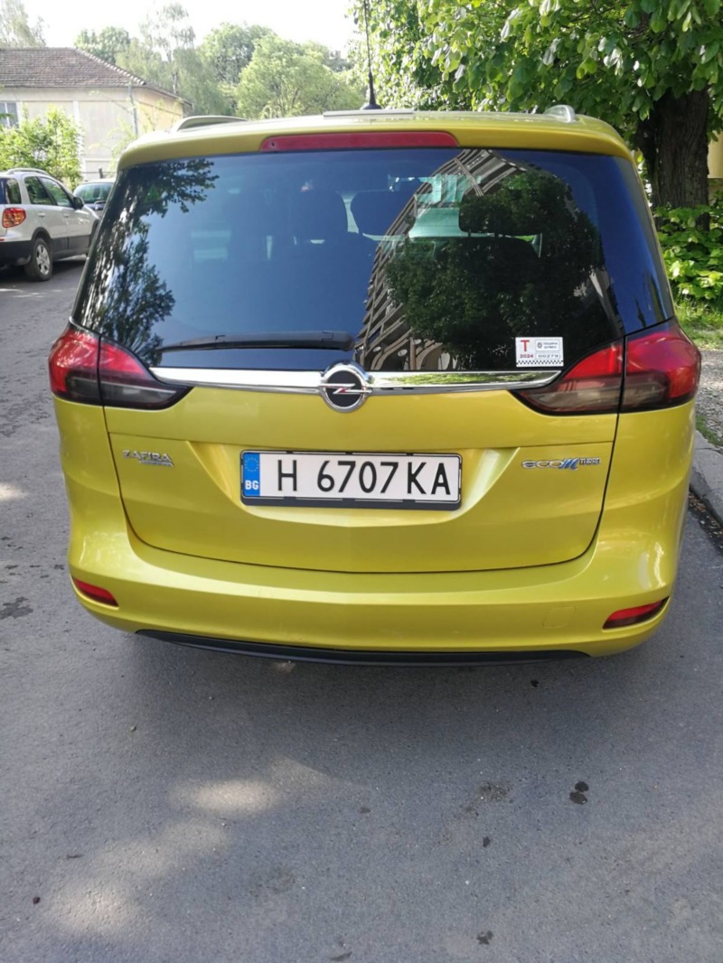 Opel Zafira 1.6i metan, снимка 4 - Автомобили и джипове - 46406994