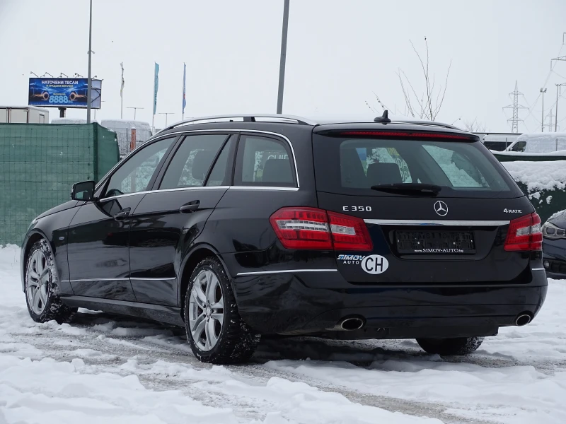 Mercedes-Benz E 350 4Х4 306КС. АВТОМАТИК НАВИГАЦИЯ КОЖА ШИБЕДАХ SWISS, снимка 4 - Автомобили и джипове - 48650845