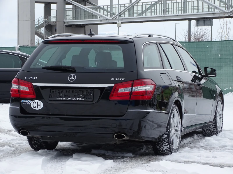 Mercedes-Benz E 350 4Х4 306КС. АВТОМАТИК НАВИГАЦИЯ КОЖА ШИБЕДАХ SWISS, снимка 2 - Автомобили и джипове - 48650845