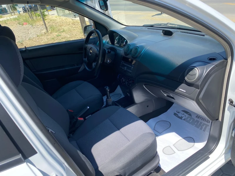 Chevrolet Aveo 1.2i/ГАЗ/EURO.5B/РЕАЛНИ КМ ! ! ! , снимка 9 - Автомобили и джипове - 50807393