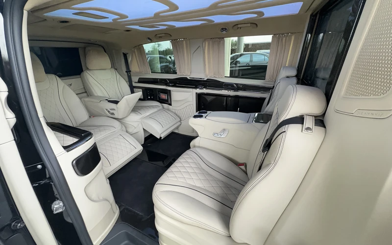 Mercedes-Benz V 300 d 4MATIC Long VIP, снимка 6 - Автомобили и джипове - 51406928