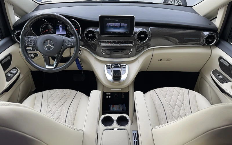 Mercedes-Benz V 300 d 4MATIC Long VIP, снимка 5 - Автомобили и джипове - 51406928
