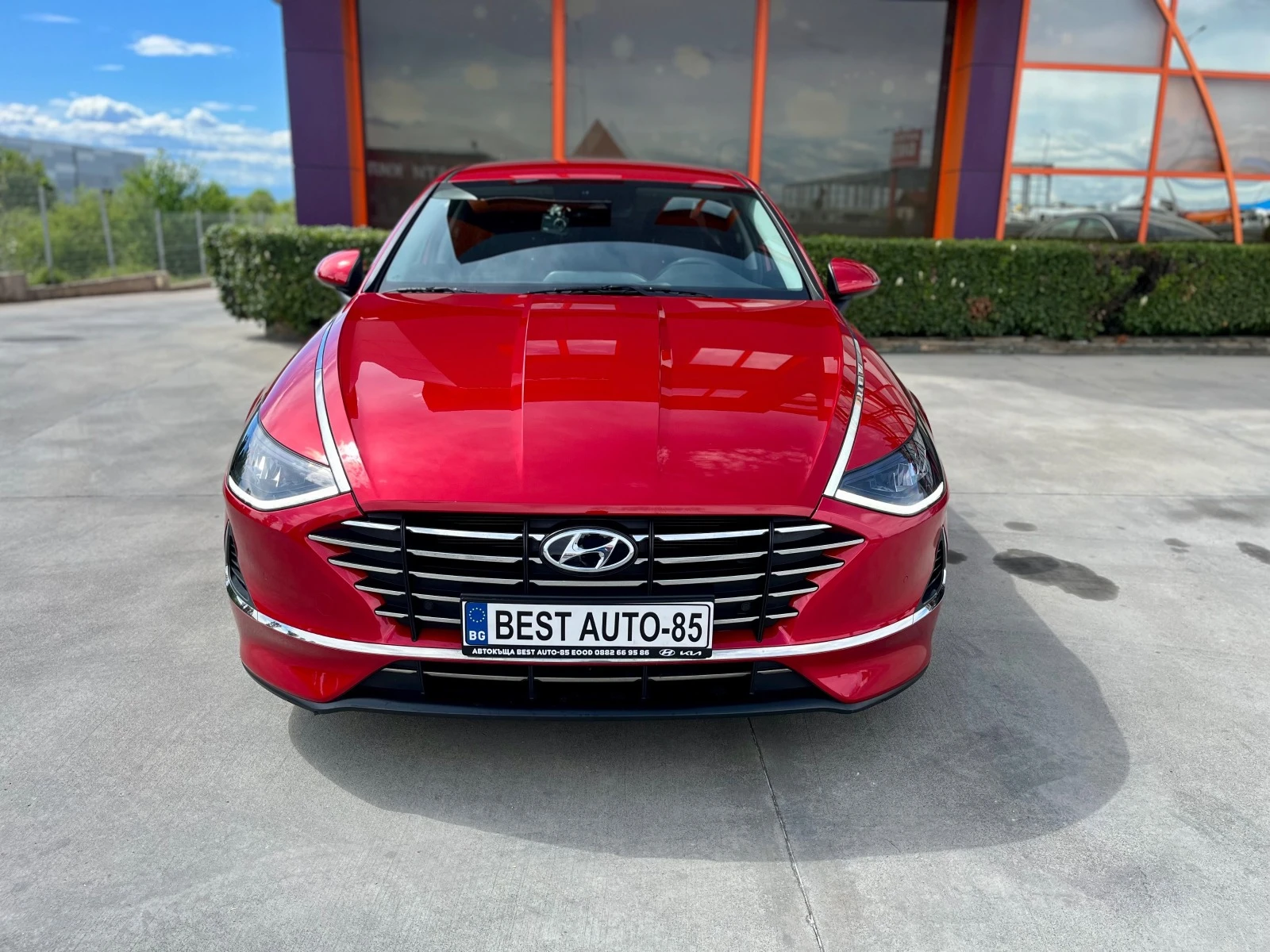 Hyundai Sonata 2.0i газ, обдухване, подгряване, дистроник, Гаранц - изображение 2