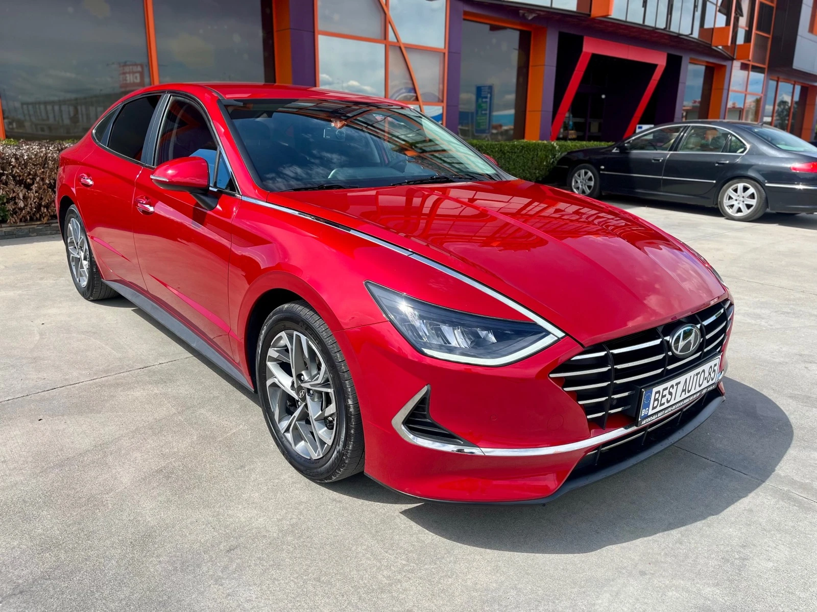 Hyundai Sonata 2.0i газ, обдухване, подгряване, дистроник, Гаранц - изображение 3