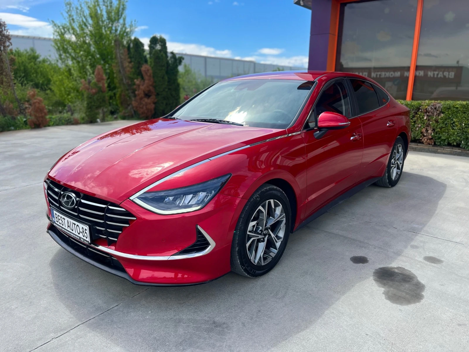 Hyundai Sonata 2.0i газ, обдухване, подгряване, дистроник, Гаранц - [1] 