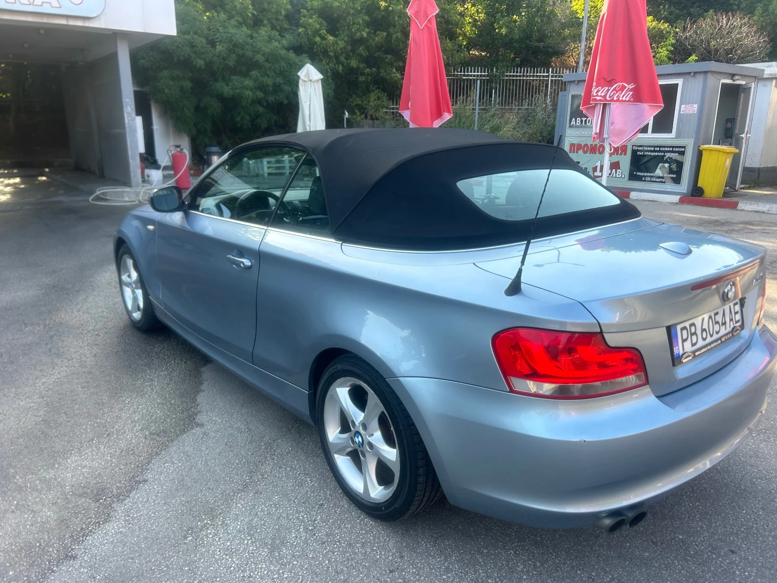 BMW 128 Cabrio 128i 6 цилиндъра реални километри - изображение 8