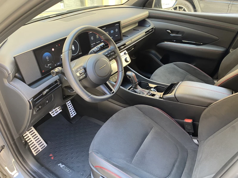 Hyundai Tucson 1.6 T-GDI/N Line/ MHEV / Гаранция до 2030, снимка 10 - Автомобили и джипове - 51308116