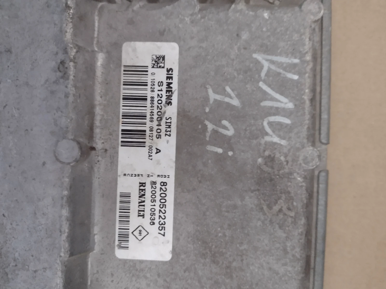 8200522357 �������� �������� �� DACIA SANDERO, RENAULT CLIO 1.2 Siemens S120200105 A | Mobile.bg � ����������� 1