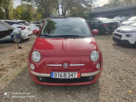 Fiat 500 1.2/69kc, бензин, климатик, панорама, 119х.км , снимка 2