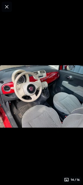 Обява за продажба на Fiat 500 1.2/69kc, бензин, климатик, 2012г., Германия  ~9 299 лв. - изображение 10