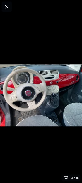 Обява за продажба на Fiat 500 1.2/69kc, бензин, климатик, 2012г., Германия  ~9 299 лв. - изображение 9