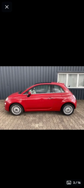 Обява за продажба на Fiat 500 1.2/69kc, бензин, климатик, 2012г., Германия  ~9 299 лв. - изображение 3