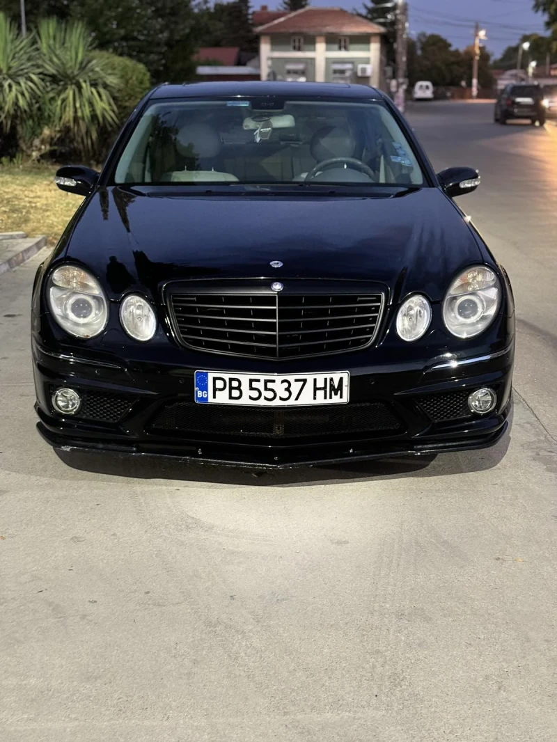 Mercedes-Benz E 500 AMG 6.3 optica ГАЗ/БЕНЗИН!, снимка 4 - Автомобили и джипове - 47346343