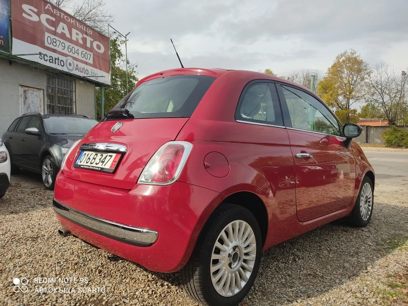 Fiat 500 1.2/69kc, бензин, климатик, панорама, 119х.км , снимка 4 - Автомобили и джипове - 51966581