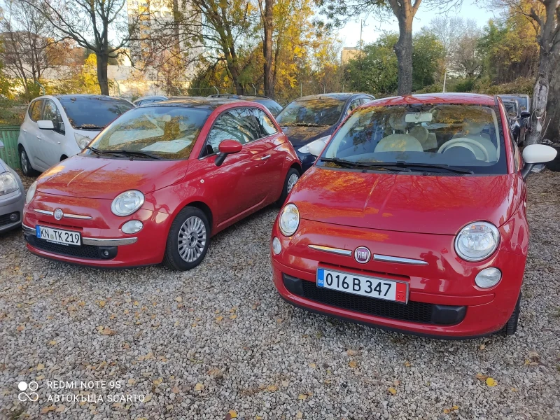 Fiat 500 1.2/69kc, бензин, климатик, панорама, 119х.км , снимка 16 - Автомобили и джипове - 51966581