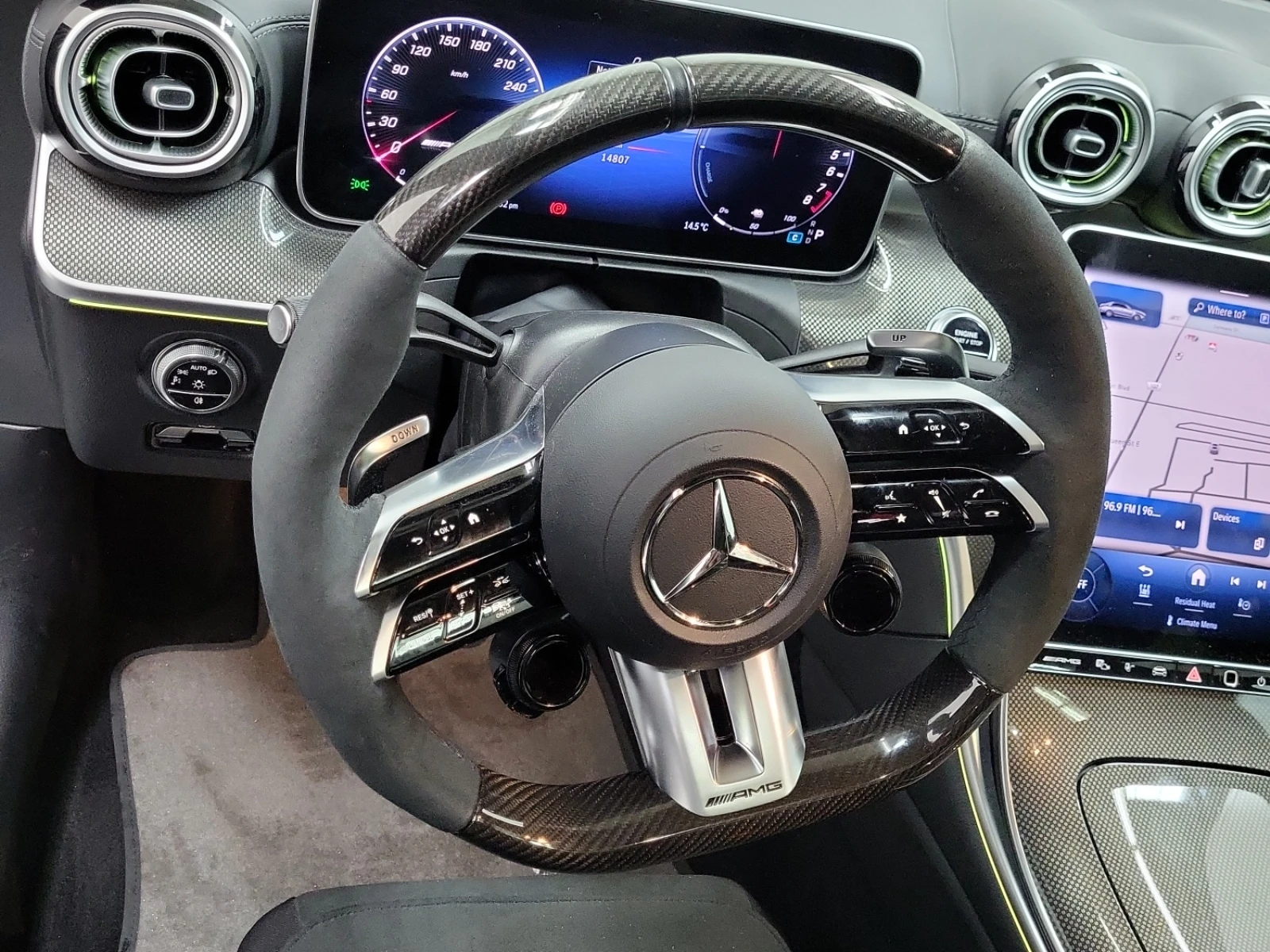 Mercedes-Benz C 63 AMG S E-PERFORMANCE * CARFAX * ЦЕНА ДО БЪЛГАРИЯ - изображение 9