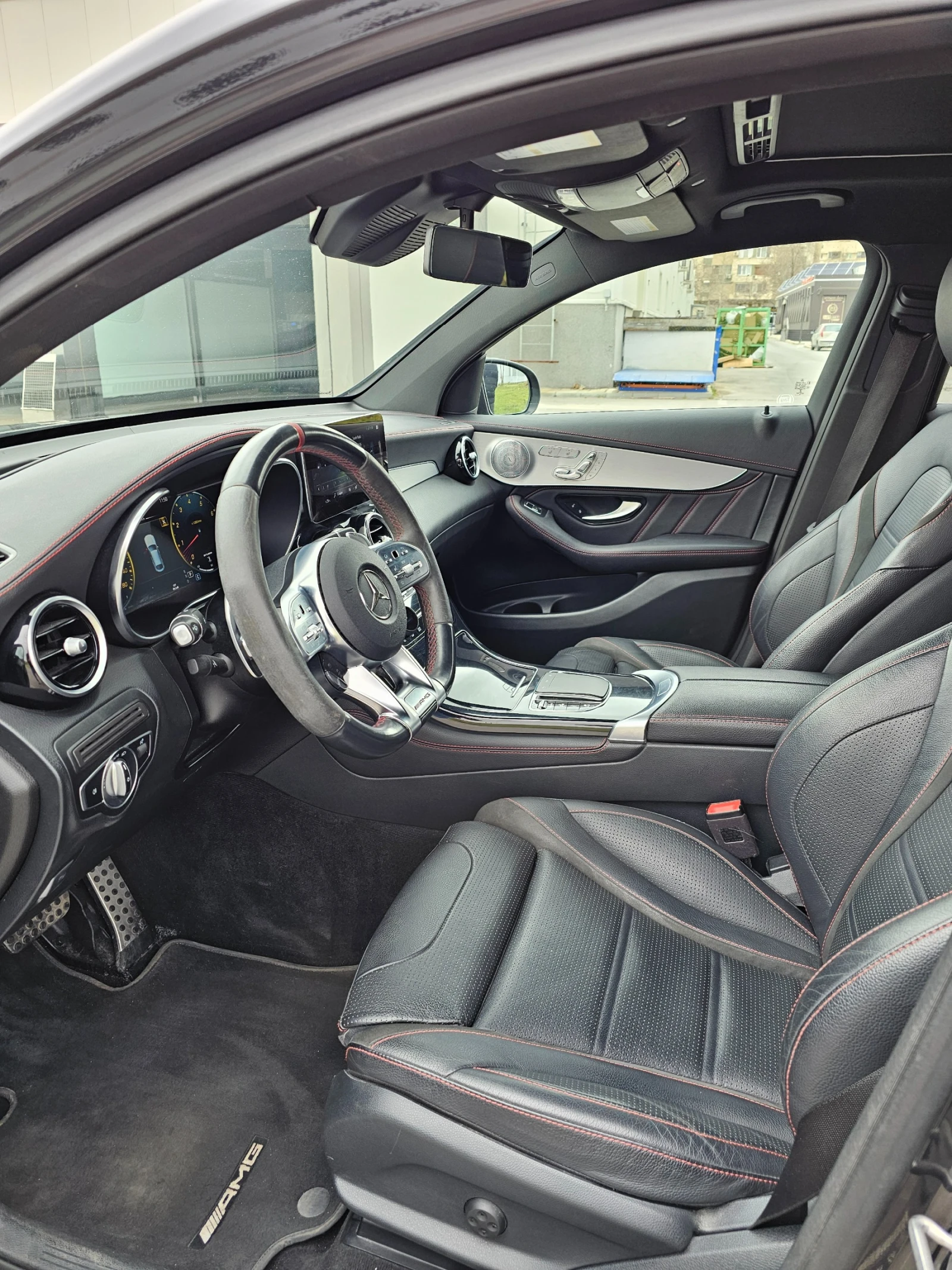 Mercedes-Benz GLC 43 AMG Faselift, KeyGO, Coupe, , 21ZOLL, Black Edition, снимка 9 - Автомобили и джипове - 53943552