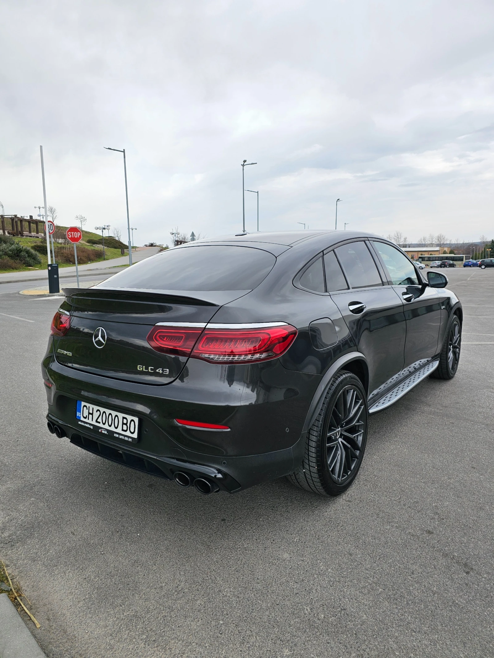 Mercedes-Benz GLC 43 AMG Faselift, KeyGO, Coupe, , 21ZOLL, Black Edition, снимка 6 - Автомобили и джипове - 53943552