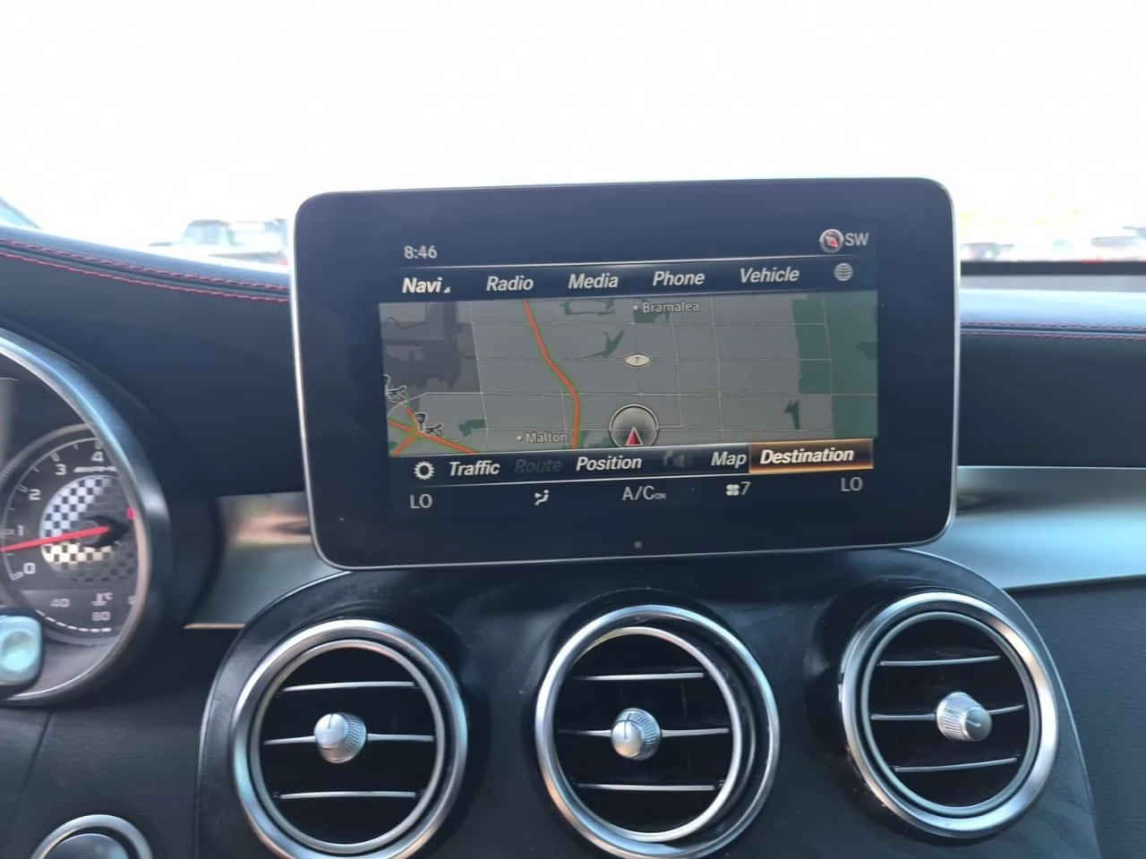 Mercedes-Benz GLC 43 AMG  / BURMESTER / DISTRONIC / 360 / MEMORY , снимка 10 - Автомобили и джипове - 55640979