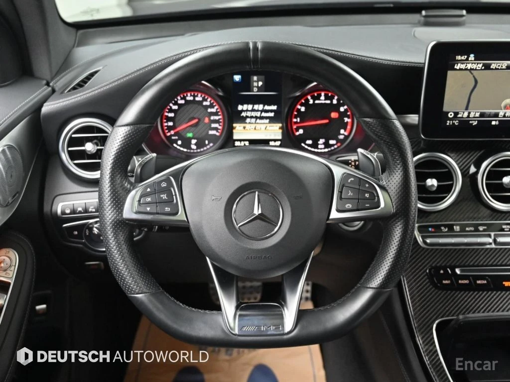 Mercedes-Benz GLC 63 AMG COUPE* BURMESTER* ДИСТРОНИК* 360КАМЕРА* ХЕДЪП* , снимка 8 - Автомобили и джипове - 56119613