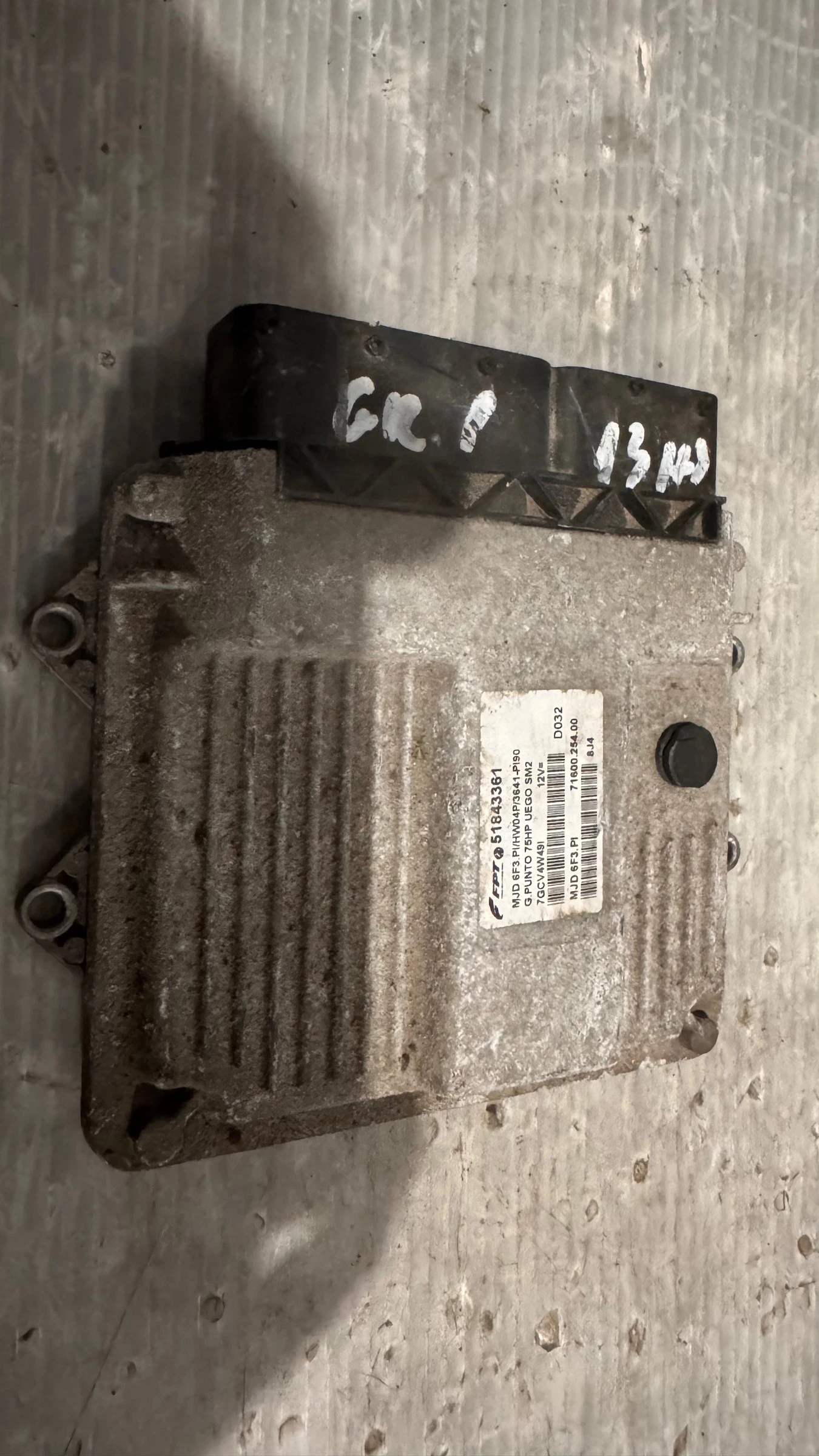    / ECU /    Fiat Grande Punto - 51843361 / 71600.254.00 | Mobile.bg   1