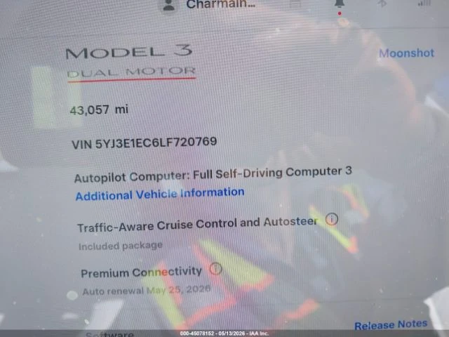 Tesla Model 3 PERFORMANCE DUAL MOTOR ALL-WHEEL DRIVE, снимка 16 - Автомобили и джипове - 55325427