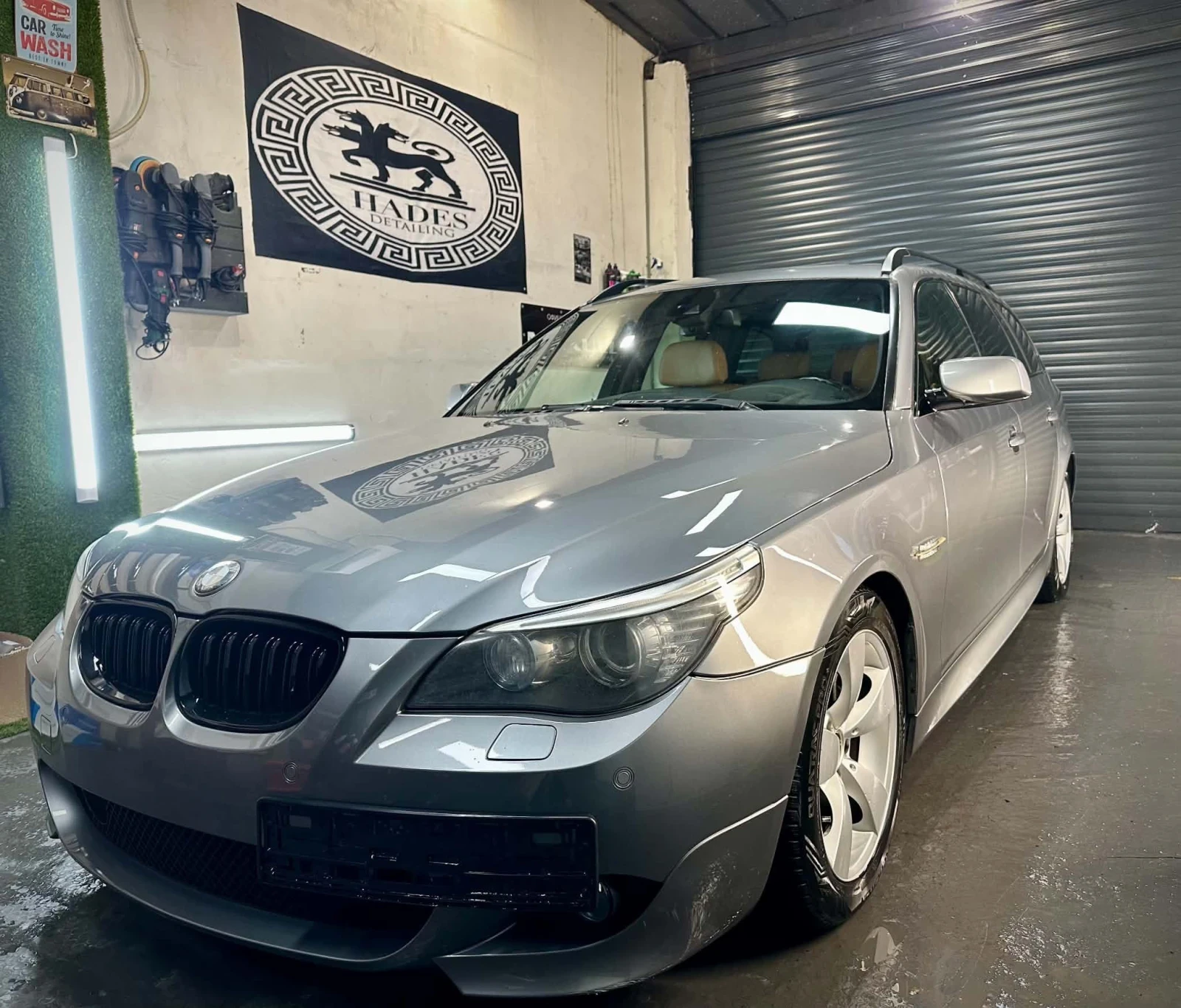 BMW 525 Дистроник, следене на ленти, кейлес, вакум!
