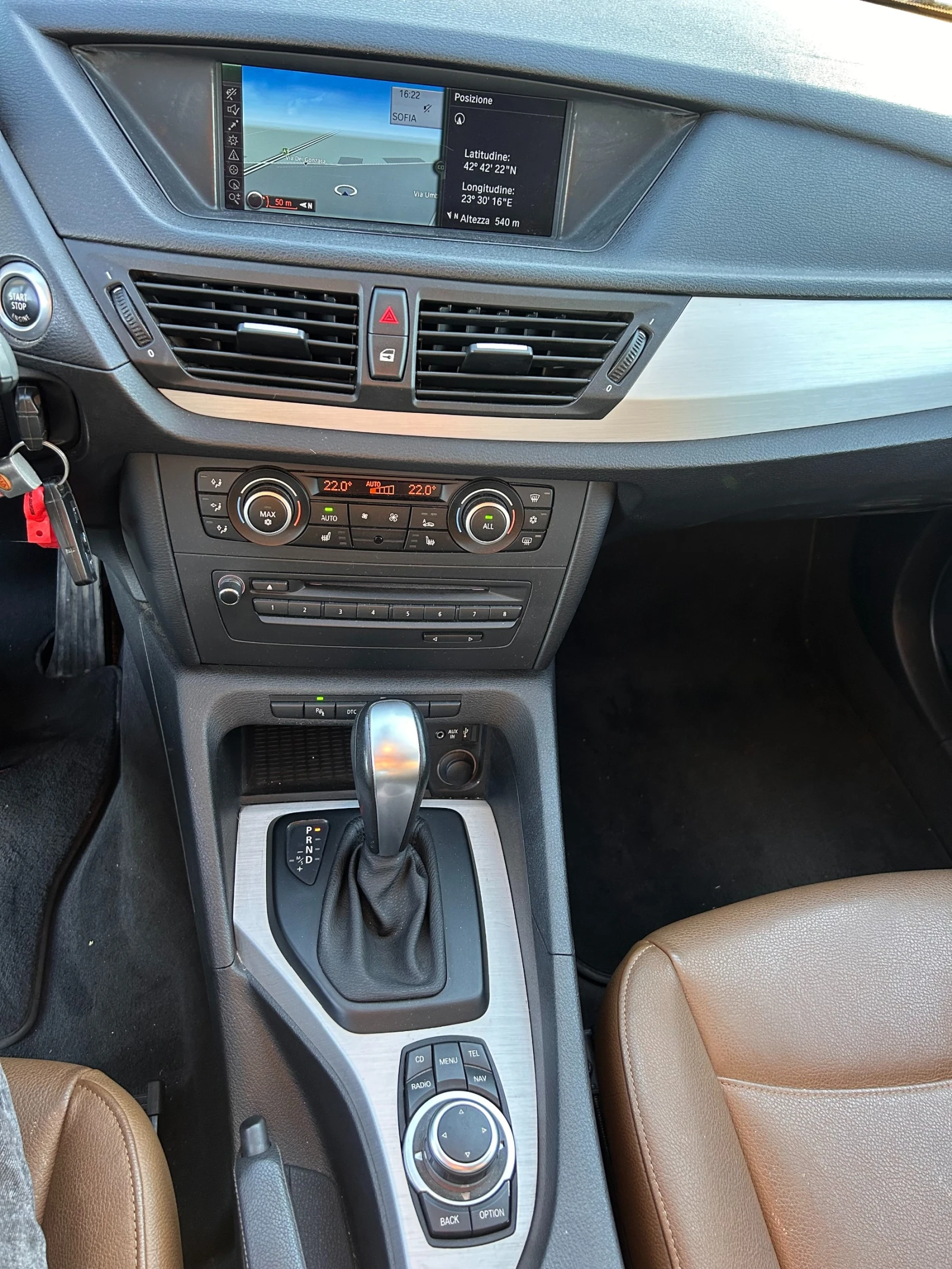 BMW X1 2.3XDRIVE AVTOMAT/PANPRAMA/KOJA/NAVI EURO 5 | Mobile.bg   13