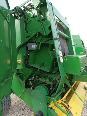 Балировачка John Deere 580 сечка, мрежа, лизинг, снимка 12