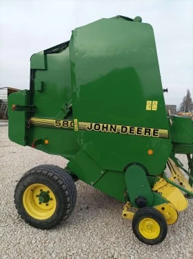 Балировачка John Deere 580 сечка, мрежа, лизинг, снимка 3