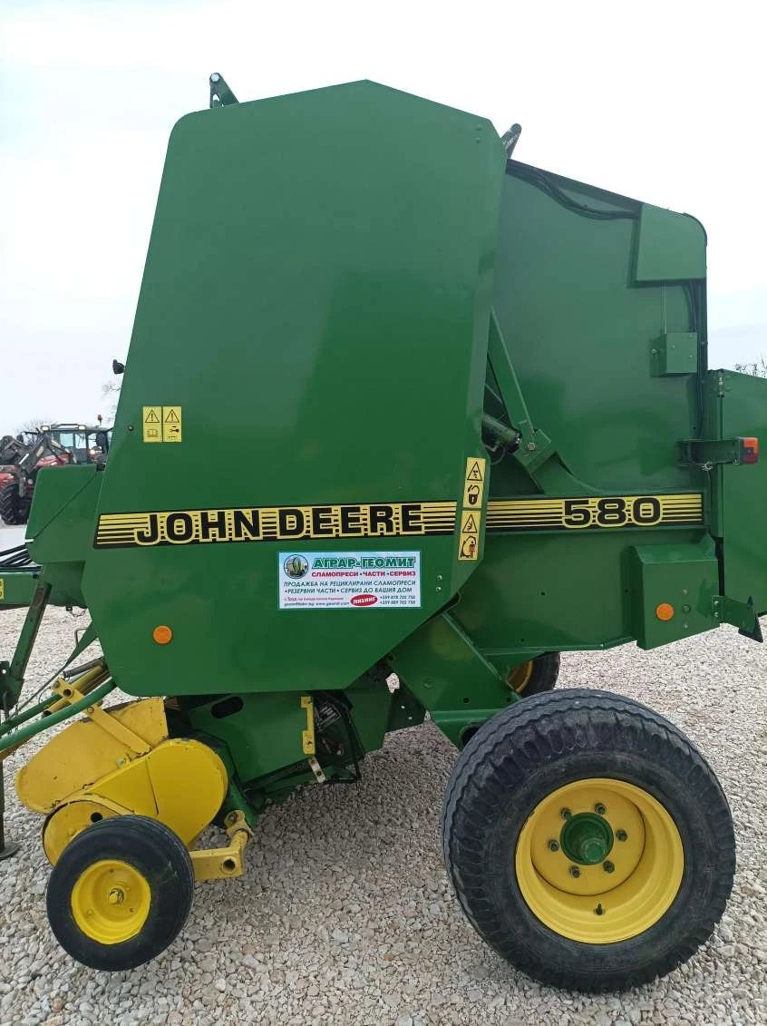 Балировачка John Deere 580 сечка, мрежа, лизинг - изображение 6