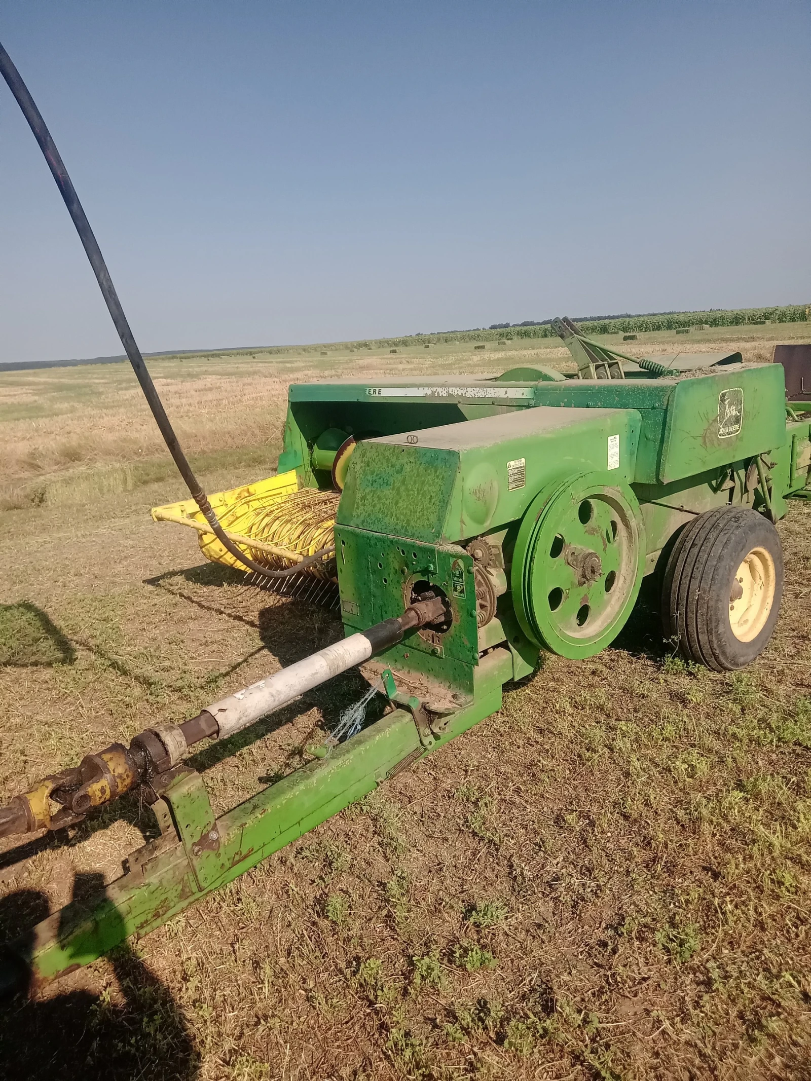 Балировачка John Deere 456 A, снимка 3 - Селскостопанска техника - 55848114
