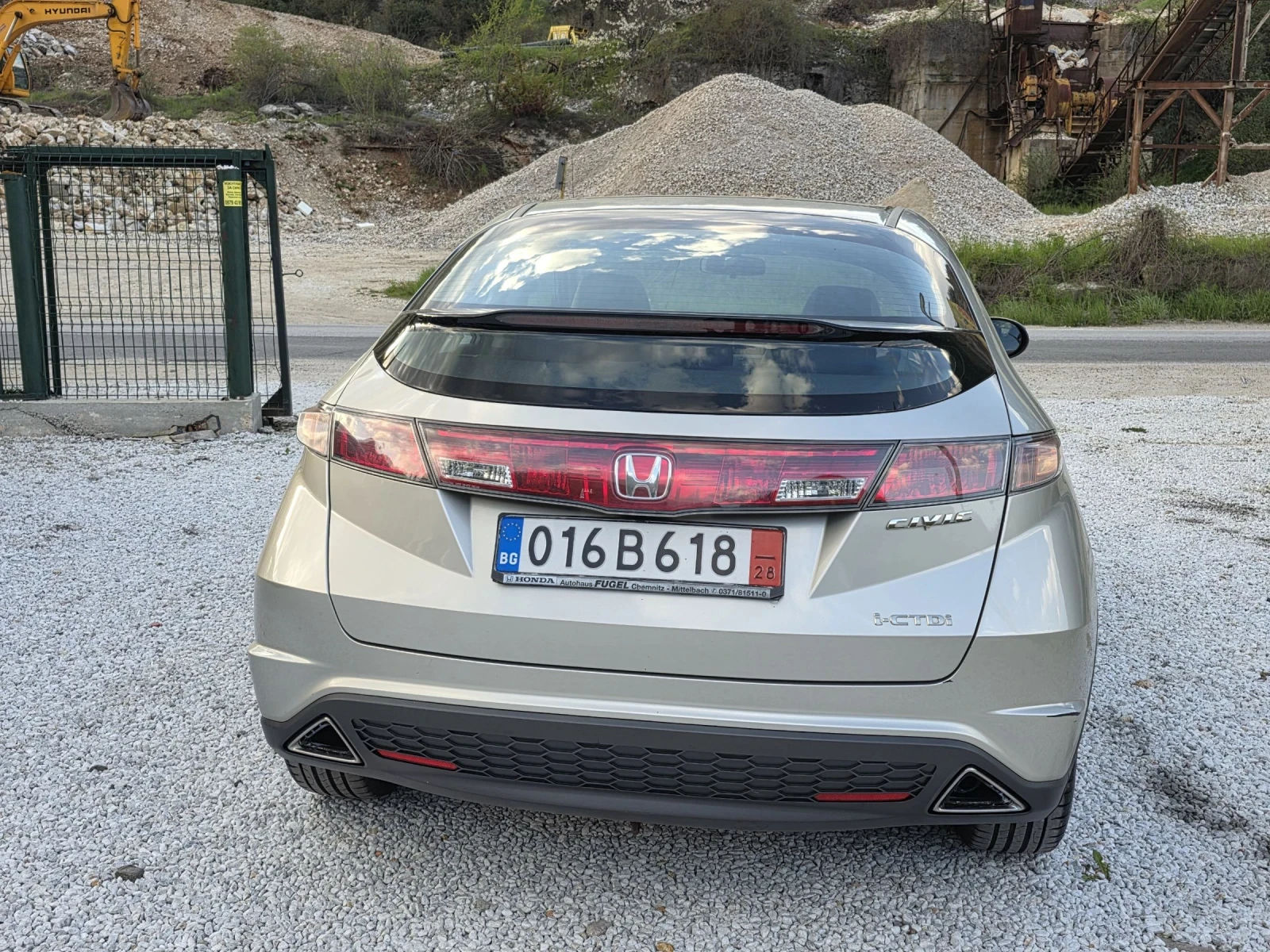 Honda Civic 2.2 i-CTDi Германия, снимка 5 - Автомобили и джипове - 54391114