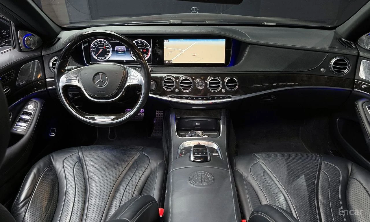 Mercedes-Benz S 63 AMG 4MATIC* BURMESTER* ДИСТРОНИК* ОБДУХВАНЕ* МАСАЖ* , снимка 7 - Автомобили и джипове - 54732876