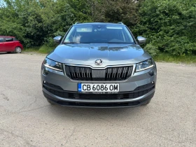 Skoda Karoq 2.0-TDI Style 4x4/Keyless/LED/ОБСЛУЖЕНА!, снимка 2