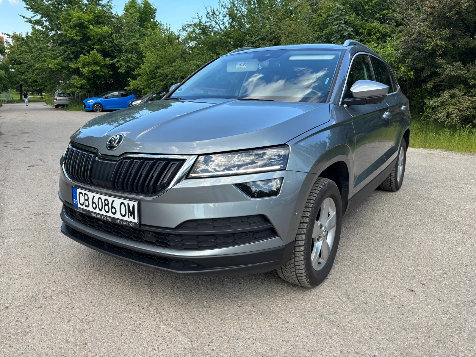 Skoda Karoq 2.0-TDI Style 4x4/Keyless/LED/ОБСЛУЖЕНА!