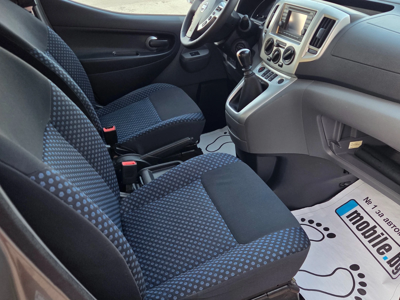 Nissan NV200 DIESEL/6+ 1/EVALIA/КАМЕРА, снимка 5 - Бусове и автобуси - 55289167